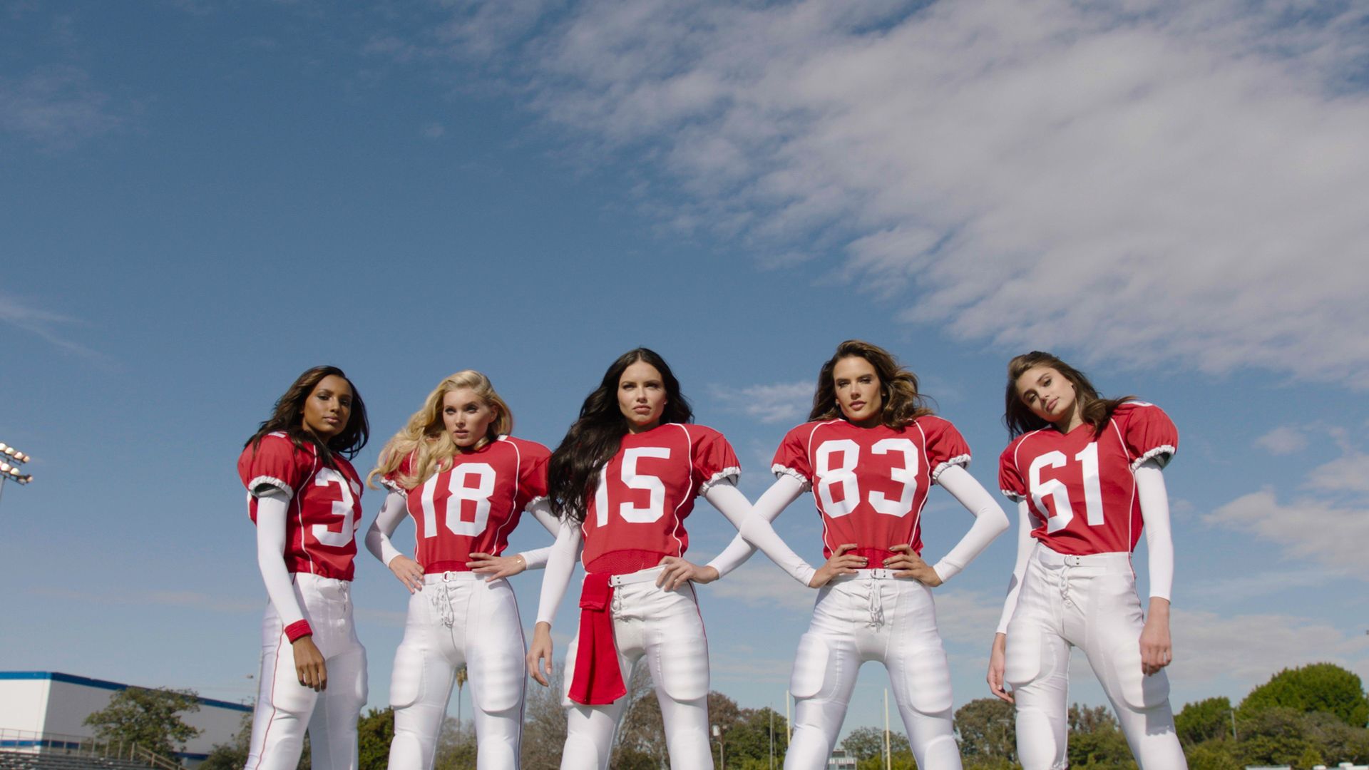 Watch the Victoria's Secret Angels Play the Most Glamorous Game of Football  Ever