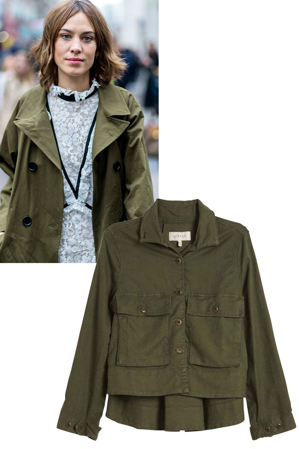 The great swingy army on sale jacket