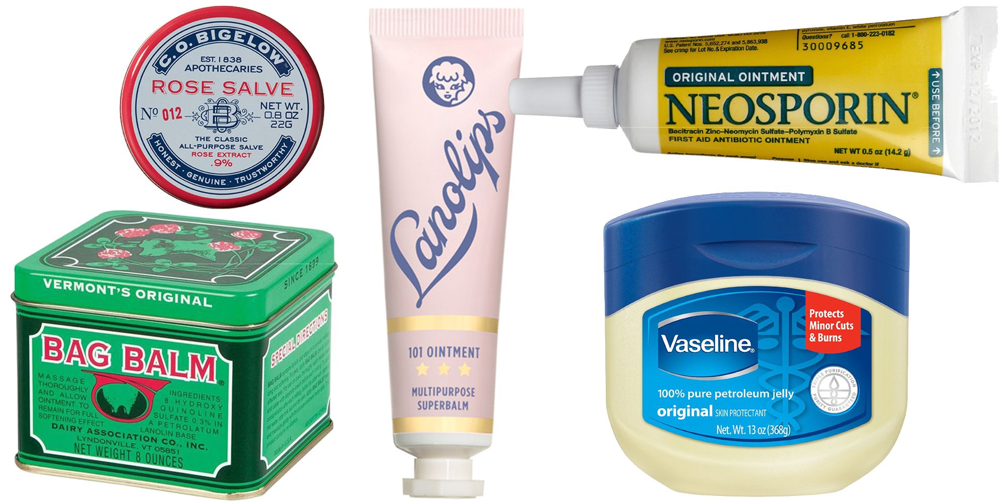 The Difference Between Salves Ointments and Balms  Neosporin versus  Aquaphor