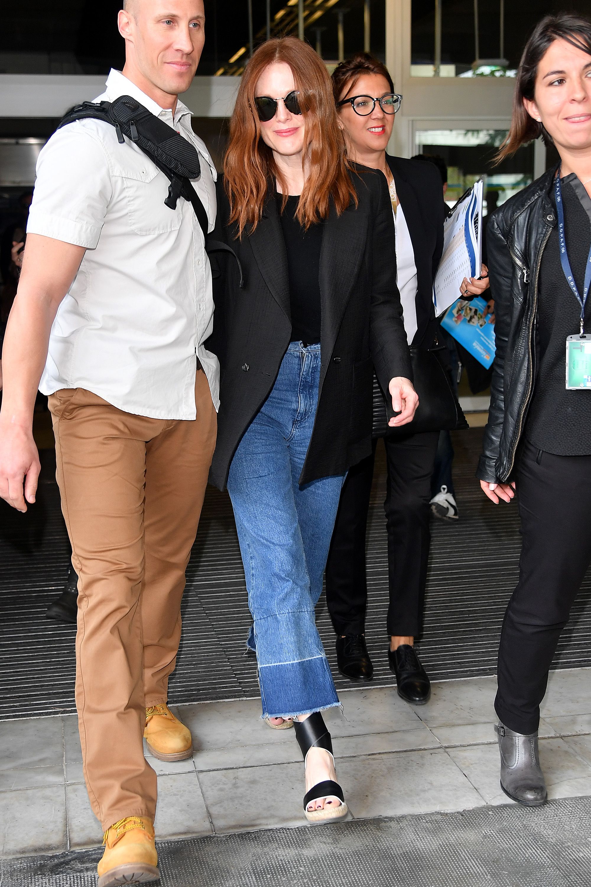 Airport style: what the stars are wearing on the plane to Cannes