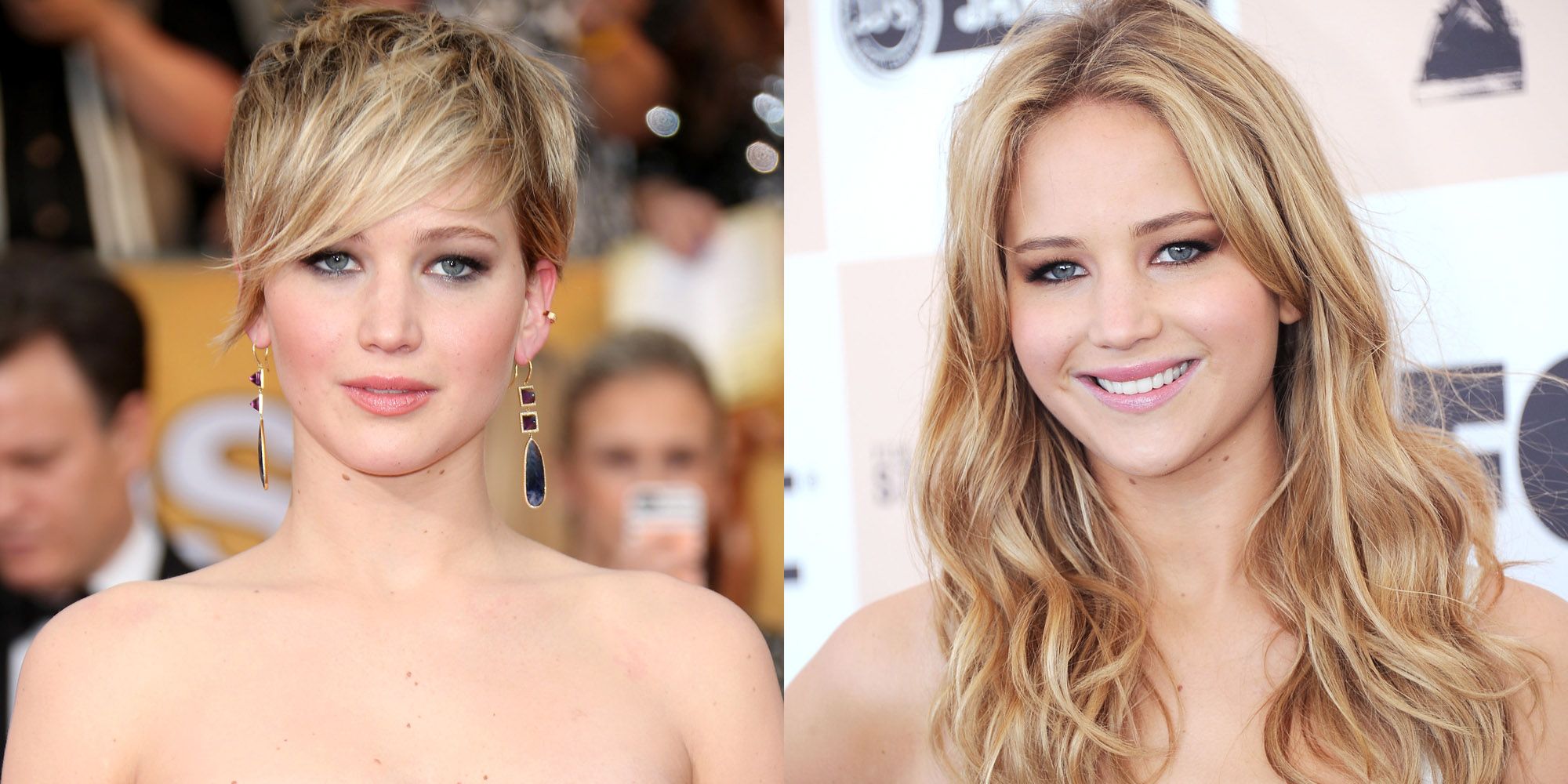 24 Celebrities Who Look Good with Any Hair Length - Celebs with Short and  Long Haircuts