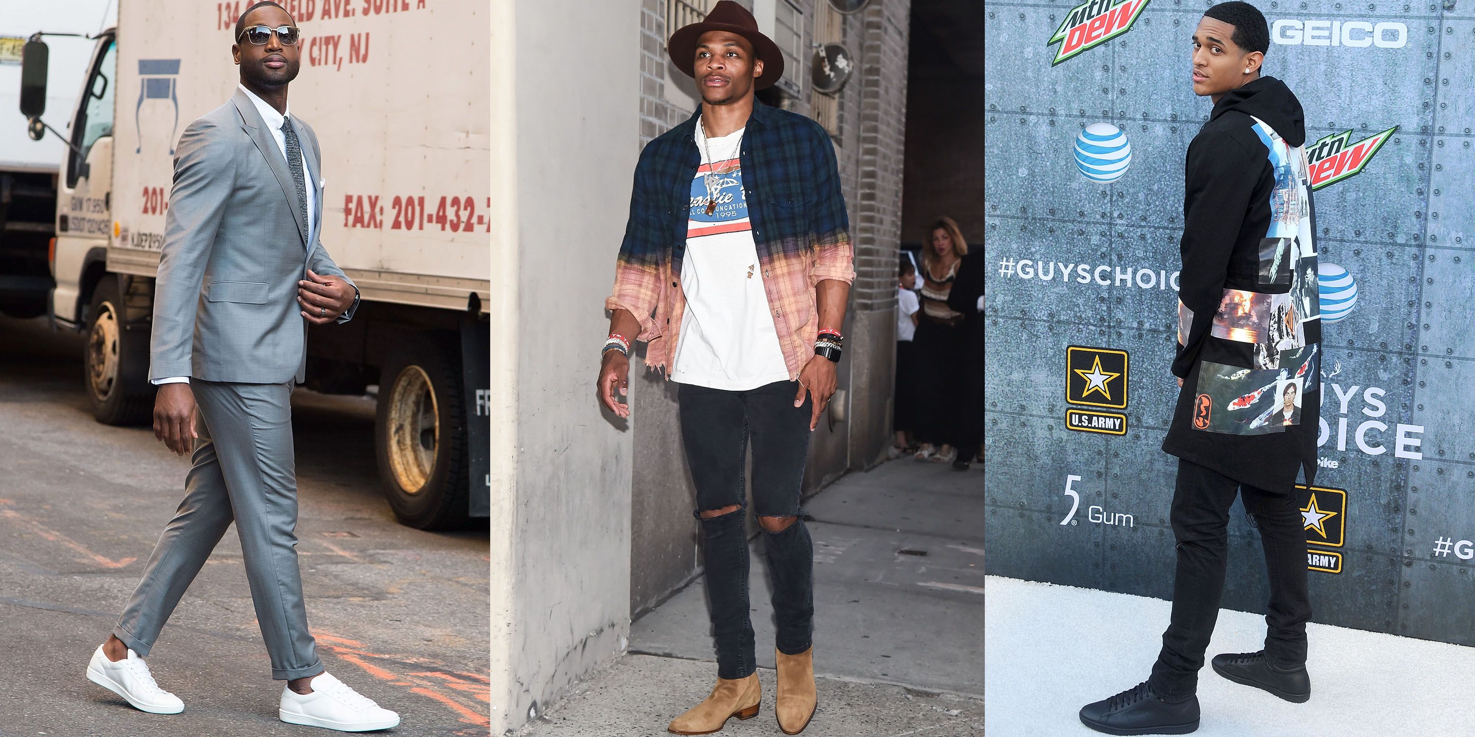 See the Best Dressed NBA Players: LeBron James, Dwyane Wade, More