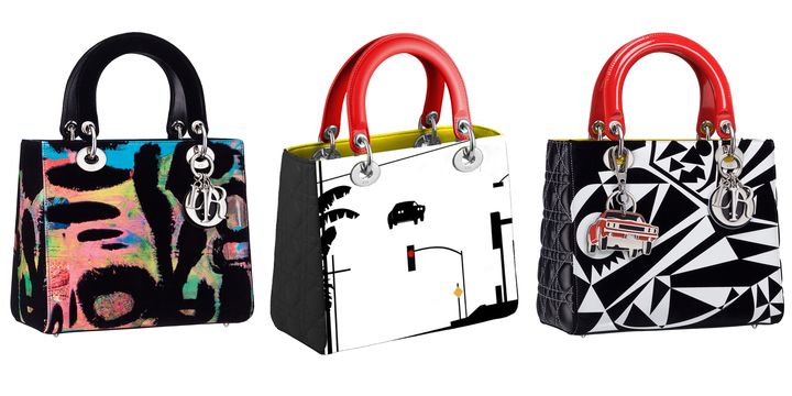 Artist Collaborated Designer Bags : lady art