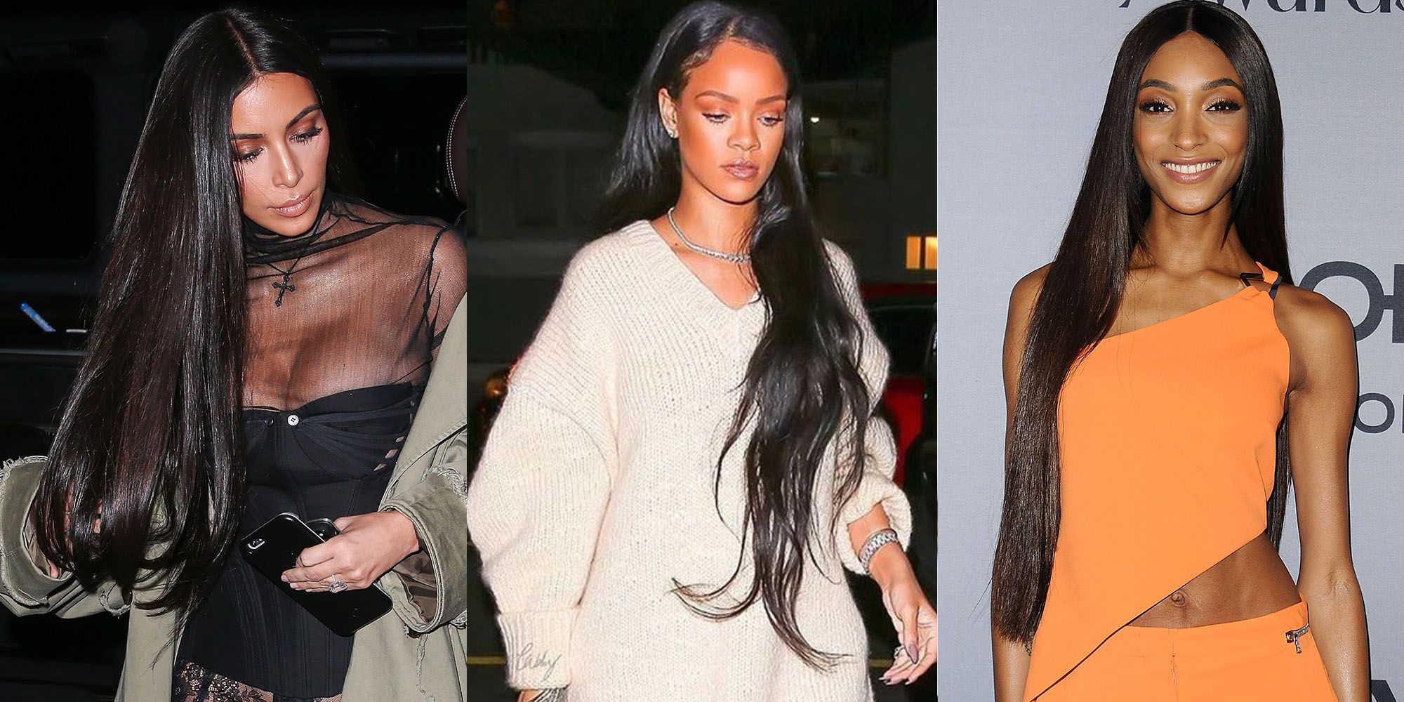 Long Hair Trend - Celebrities With Waist-Length Hair