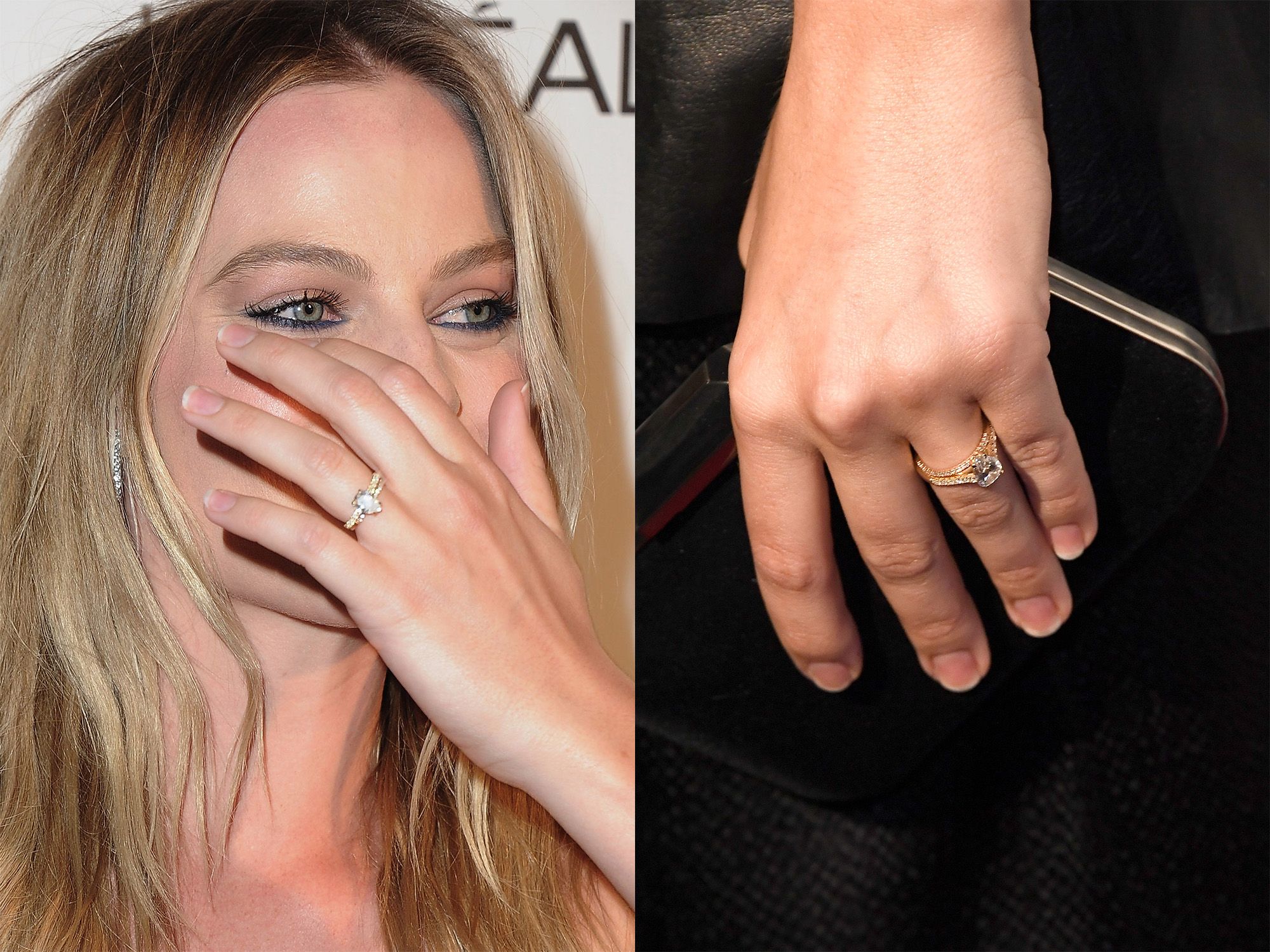Margot robbie engagement ring discount
