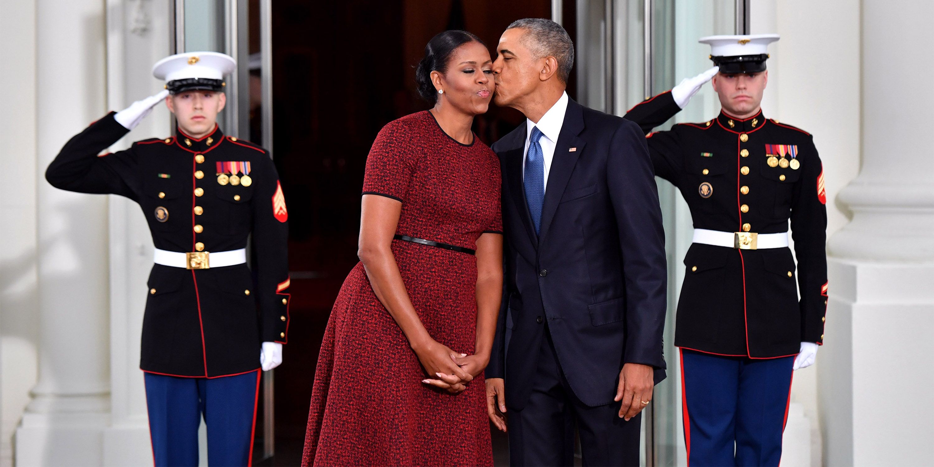 Barack and Michelle Obamas Sweetest Moments in Photos photo