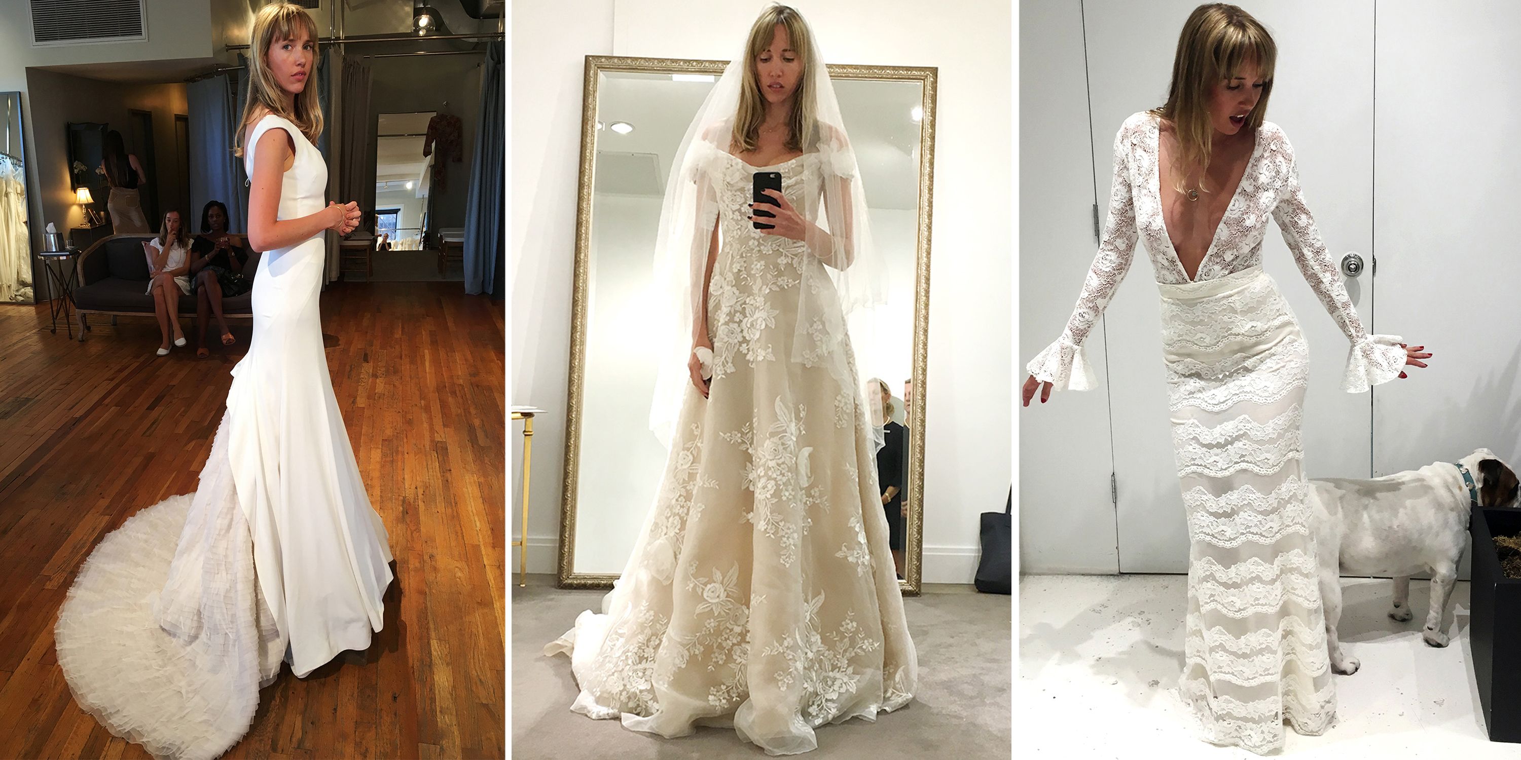 Finding Your Dream Wedding Dress - I Tried on 80 Bridal Gowns to Find My  Dress