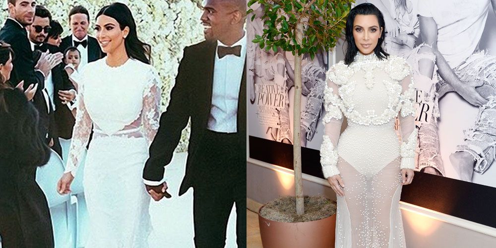 Kim Kardashian Bridesmaids Wear White | Fully Engaged - Official Blog of  Robbins Brothers
