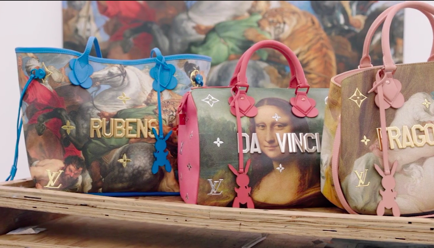 Louis Vuitton launches collaboration with Jeff Koons
