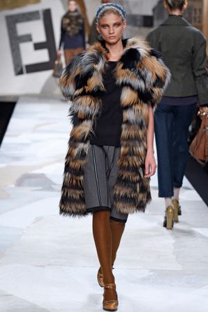 Fendi Lets the Fur Fly on Fifth Avenue