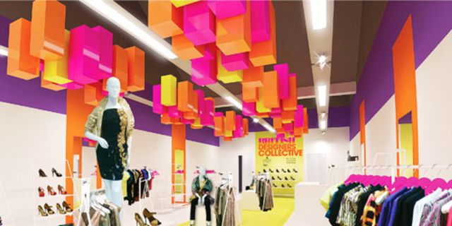 Retail, Clothes hanger, Magenta, Fashion, Boutique, Violet, Outlet store, Fashion design, Collection, Costume design, 