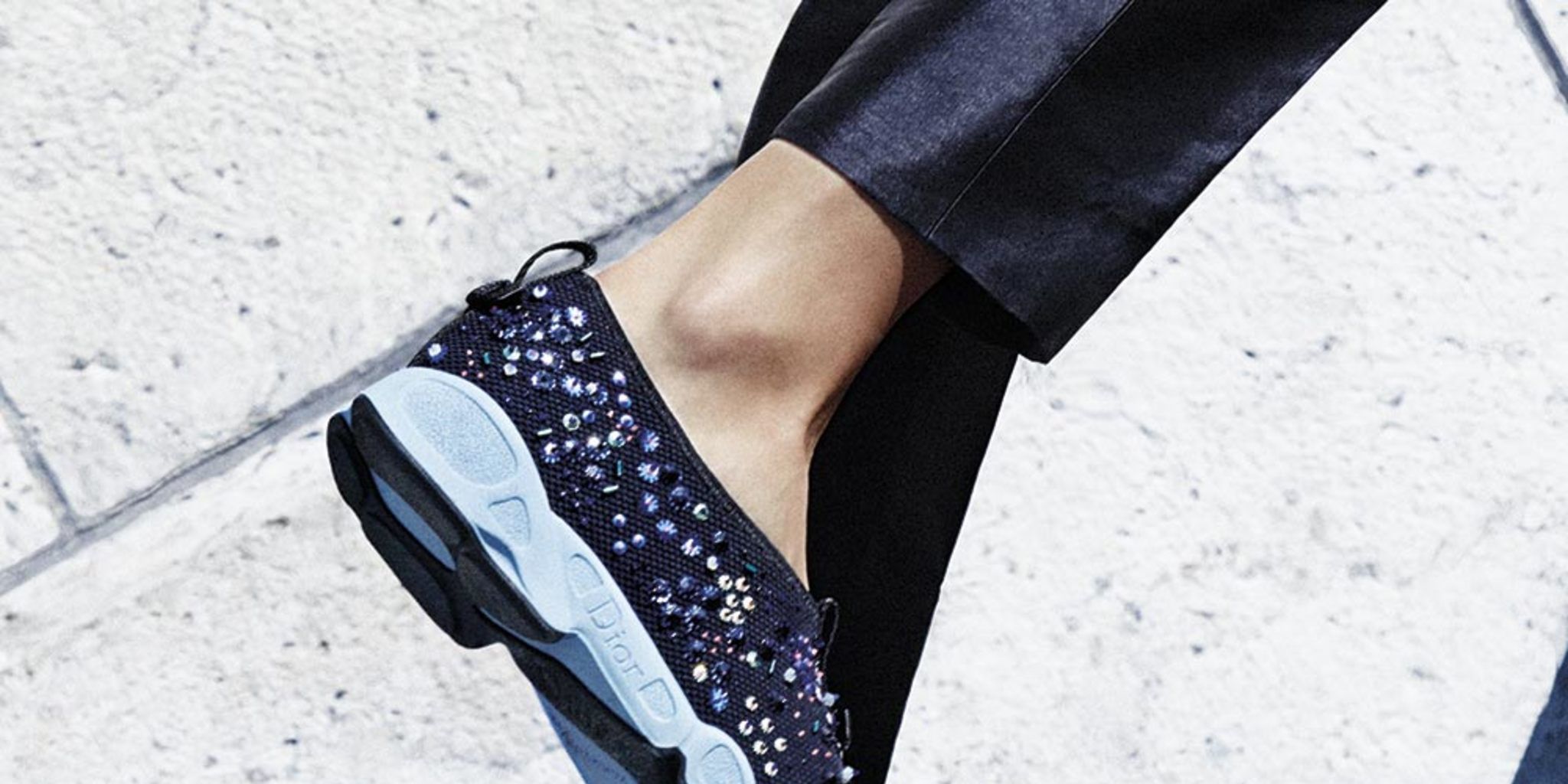 The making of: Dior's fusion trainers