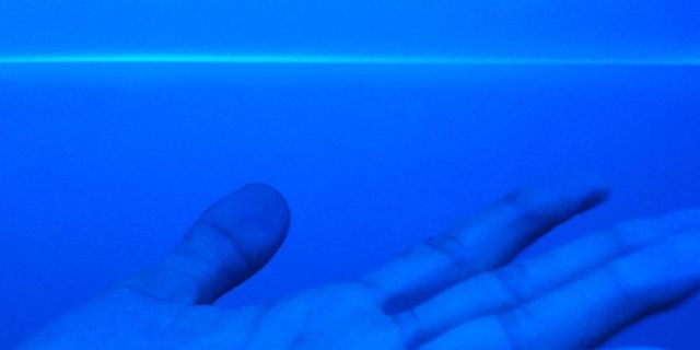 Blue, Finger, Skin, Electric blue, Wrist, Colorfulness, Nail, Majorelle blue, Thumb, Aqua, 