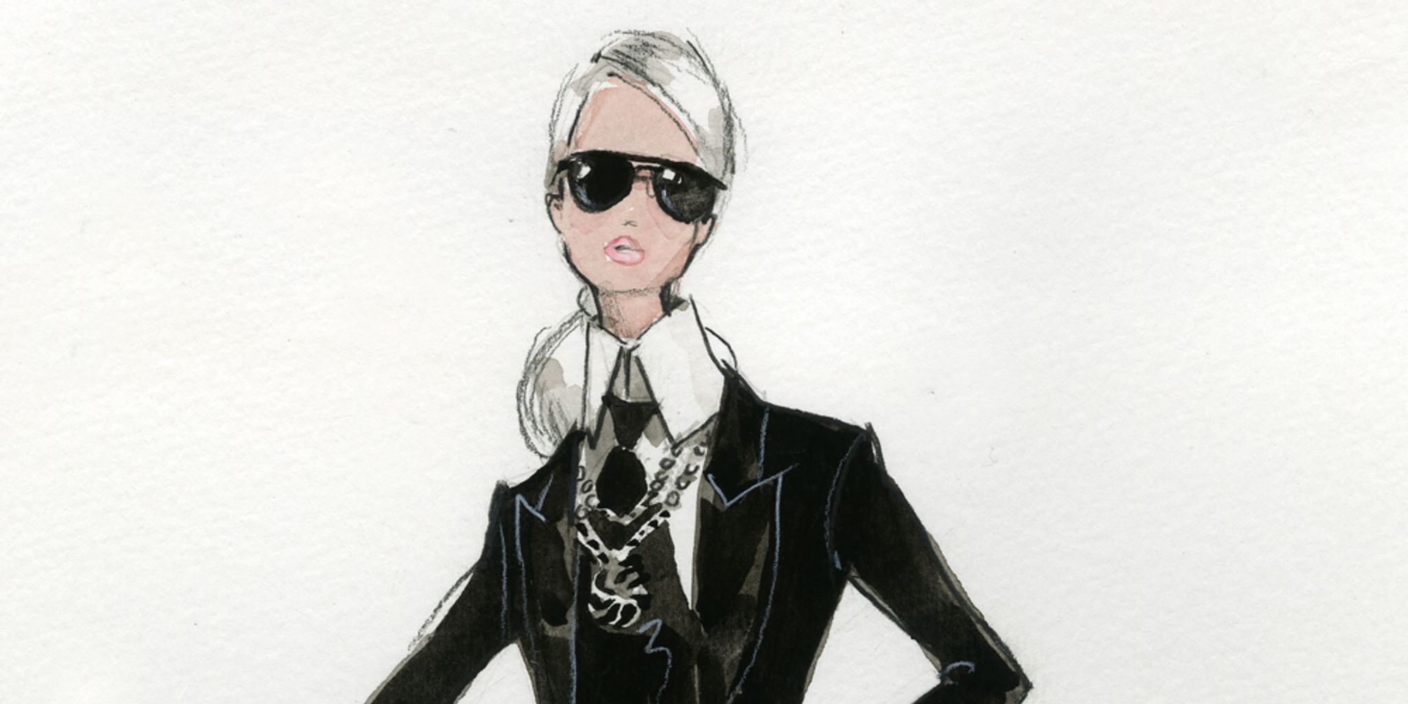 karl lagerfeld barbie doll