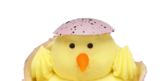 Yellow, Beak, Toy, Bird, Purple, Violet, Ingredient, Lavender, Dessert, Bath toy, 