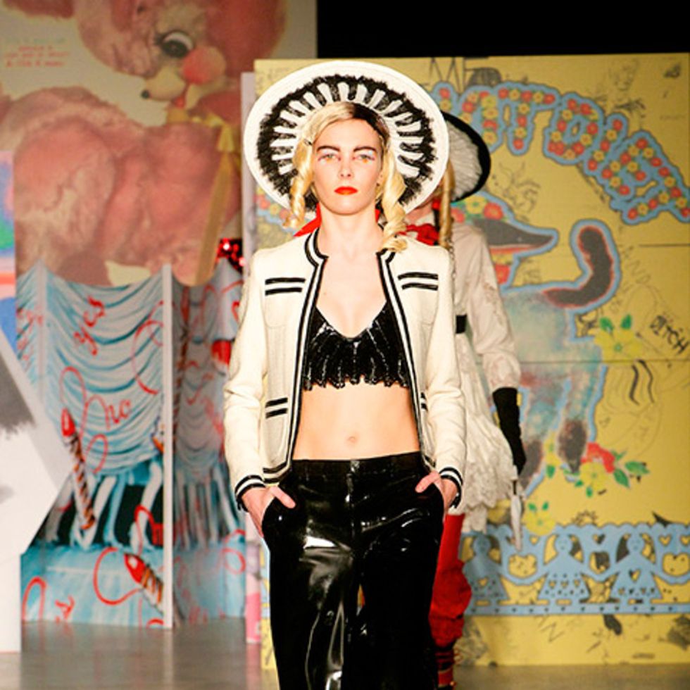 Meadham Kirchhoff show with the V&A's Fashion in Motion series
