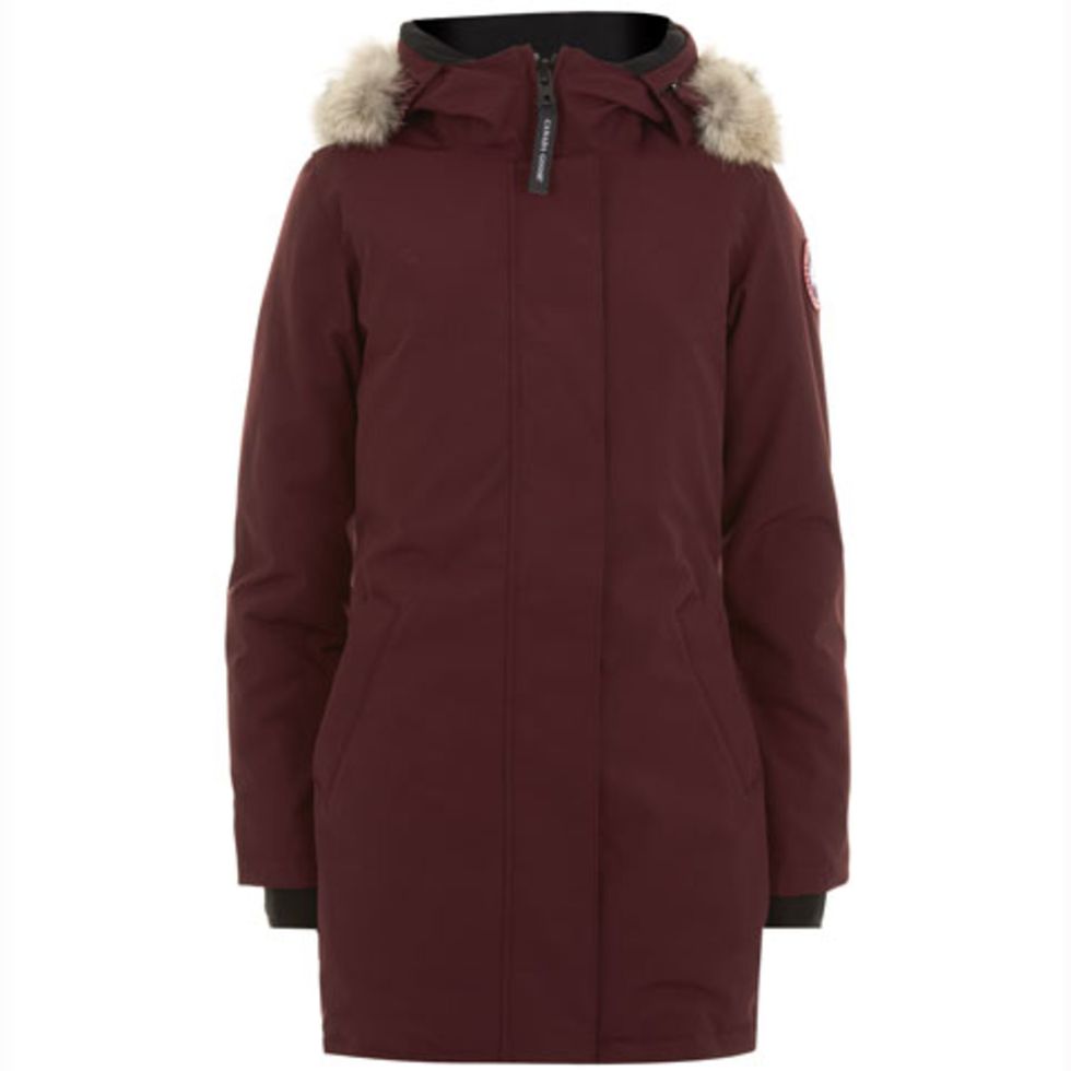 Product, Brown, Sleeve, Textile, Coat, Outerwear, White, Red, Jacket, Collar, 