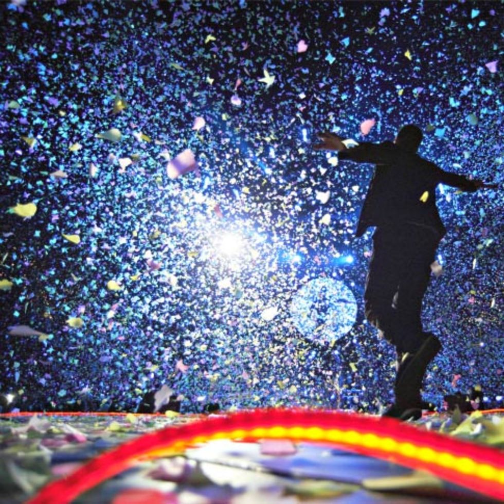 ...serenade the New Year with Coldplay and Jay-Z