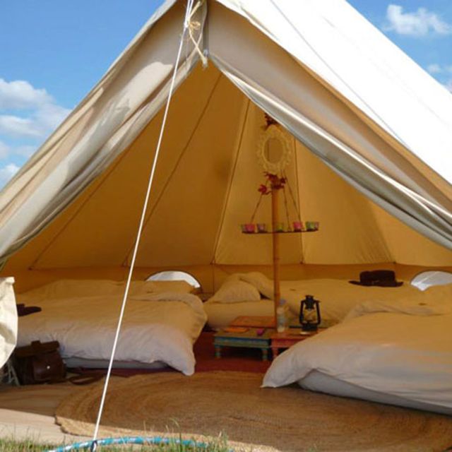 Room, Bed, Bedding, Linens, Tints and shades, Bedroom, Shade, Yurt, Tent, Bed sheet, 