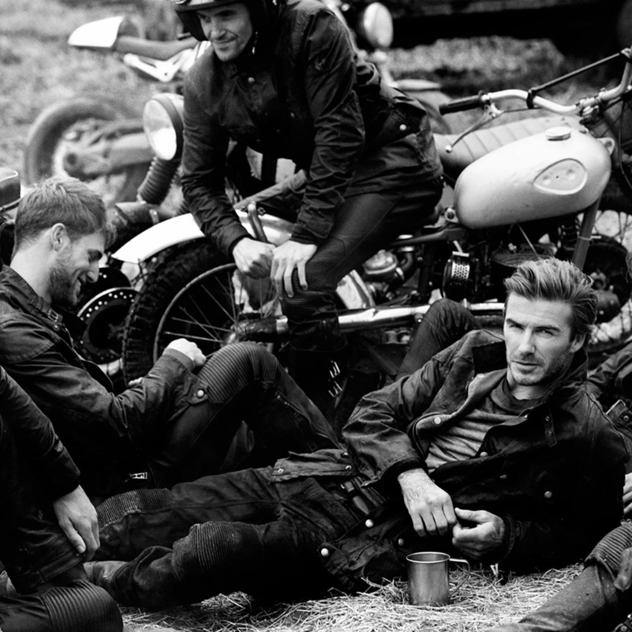 First Look Beckham For Belstaff