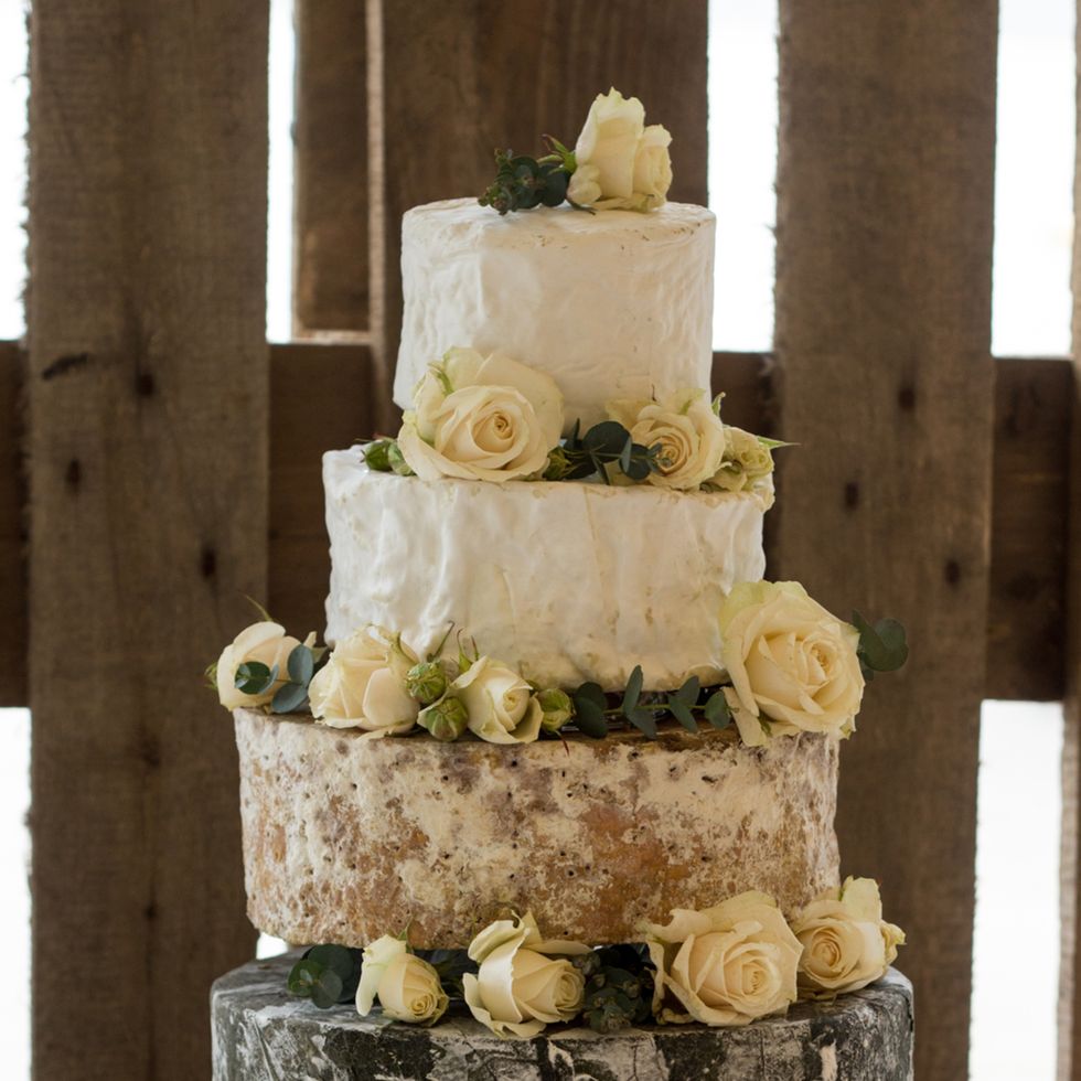 Cheese Wedding Cake from The Fine Cheese Co