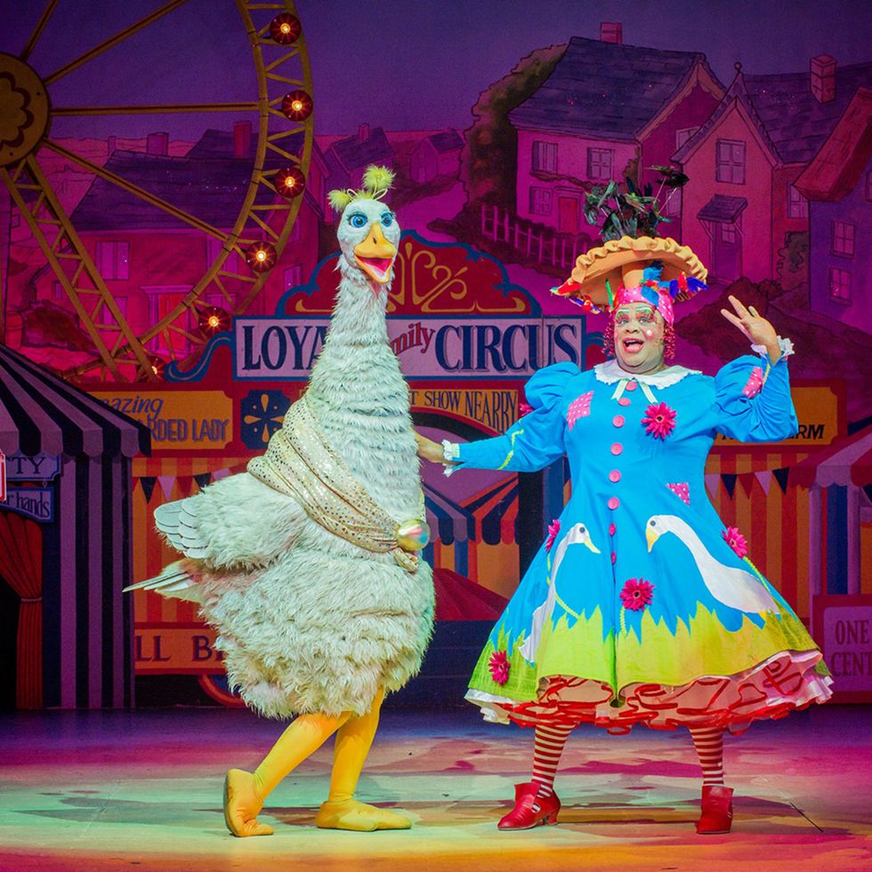MOTHER GOOSE at the Hackney Empire