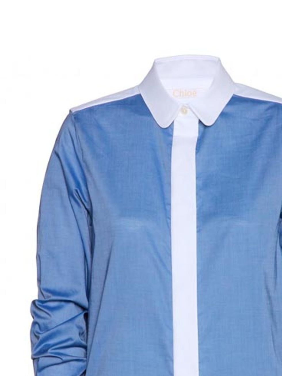 Clothing, Blue, Product, Collar, Sleeve, Textile, White, Electric blue, Dress shirt, Pattern, 