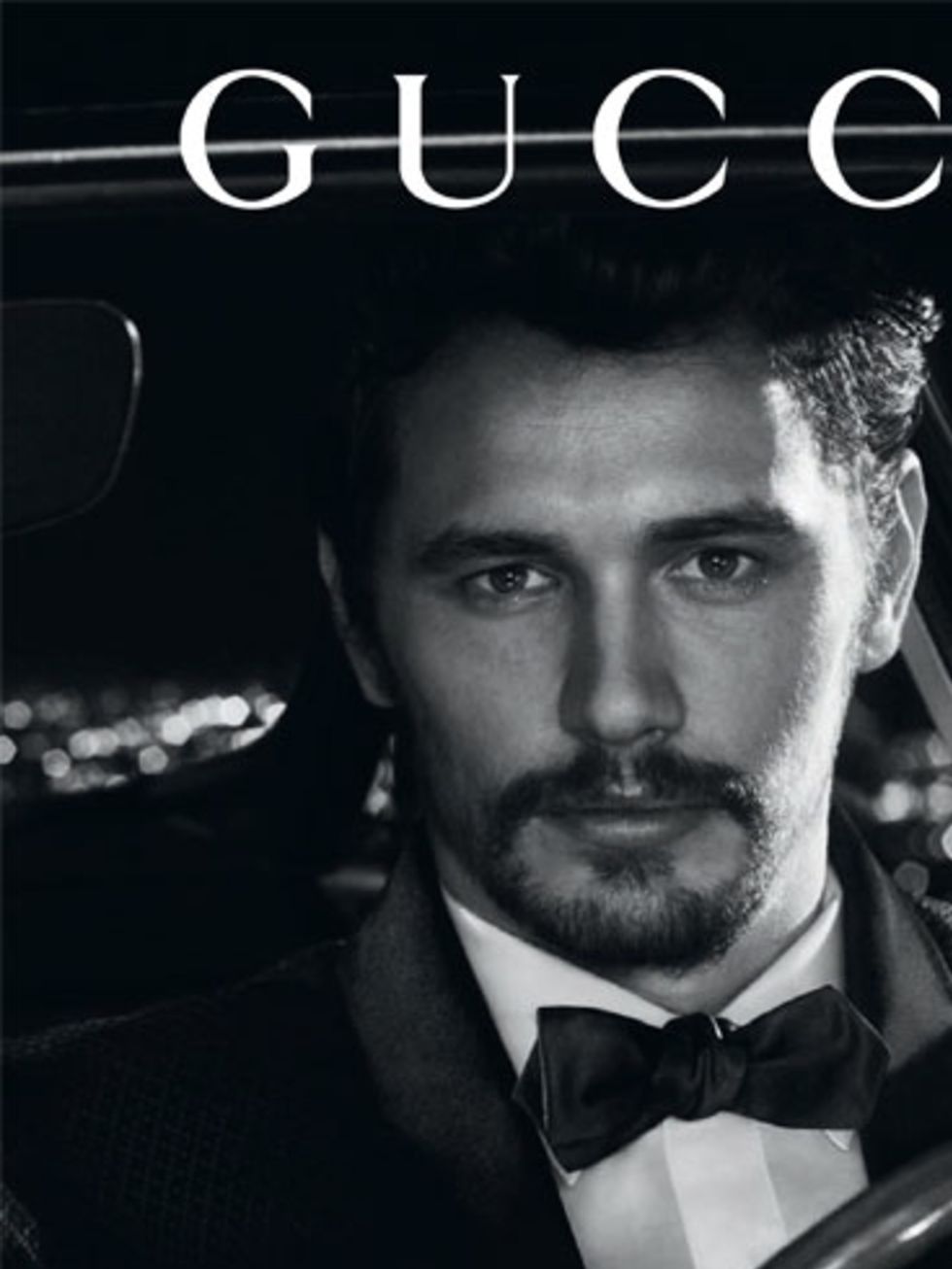 James Franco for Gucci Made to Measure