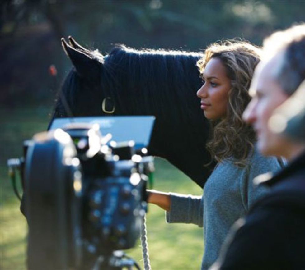 Behind-the-scenes with Leona Lewis