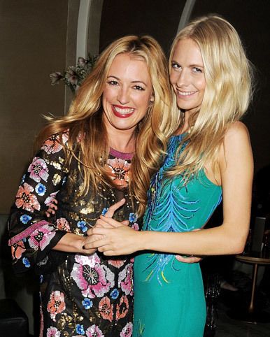 Poppy Delevingne and Cat Deeley