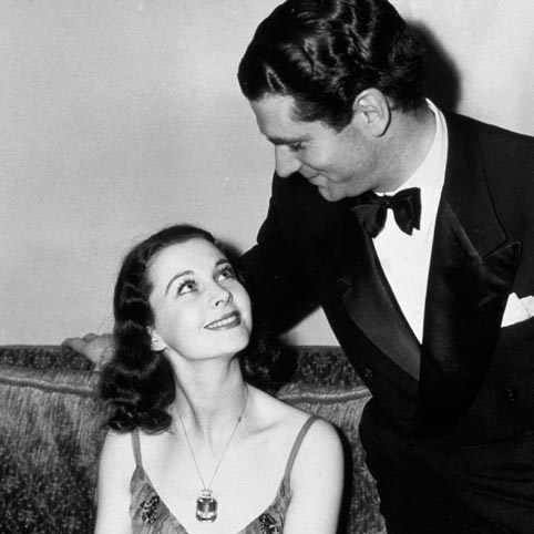 Vivien Leigh and Laurence Olivier