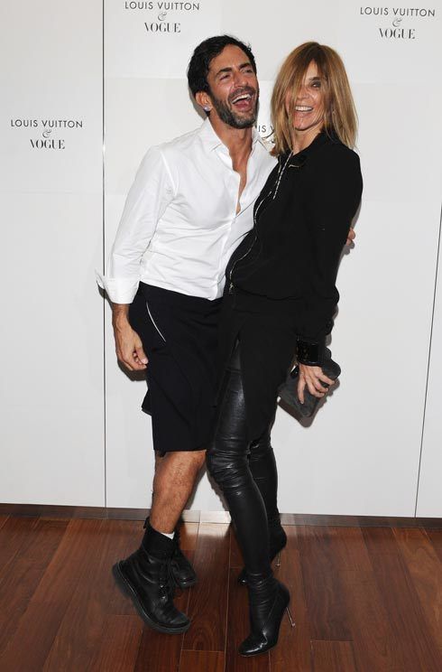 Carine and Marc Jacobs