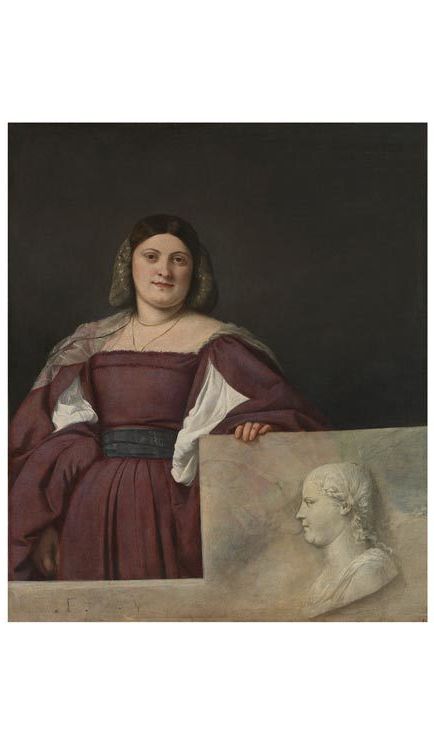 Portrait of a Lady, or ‘La Schiavona’ (about 1510-12)