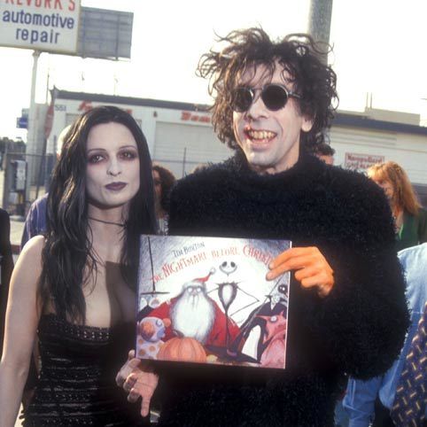 Tim Burton and ex-partner Lisa Marie