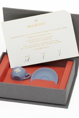 Mulberry Collaborates With Wedgewood For London Fashion Week