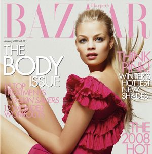 Harper's Bazaar January 2008
