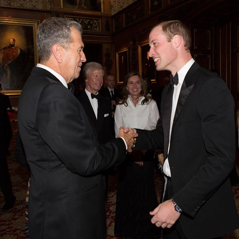 Ralph Lauren Royal Marsden Dinner at Windsor Castle