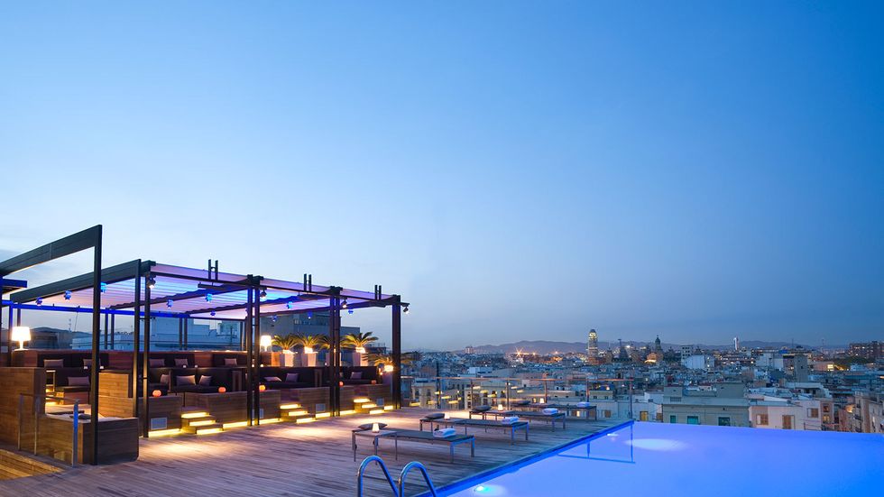 The Day Roof: Grand Hotel Central, Barcelona