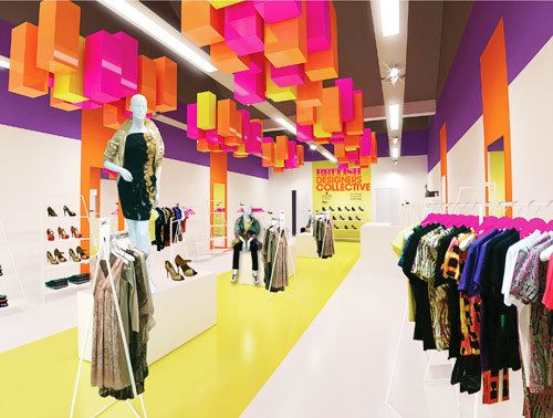 Retail, Clothes hanger, Magenta, Fashion, Boutique, Violet, Outlet store, Fashion design, Collection, Costume design, 