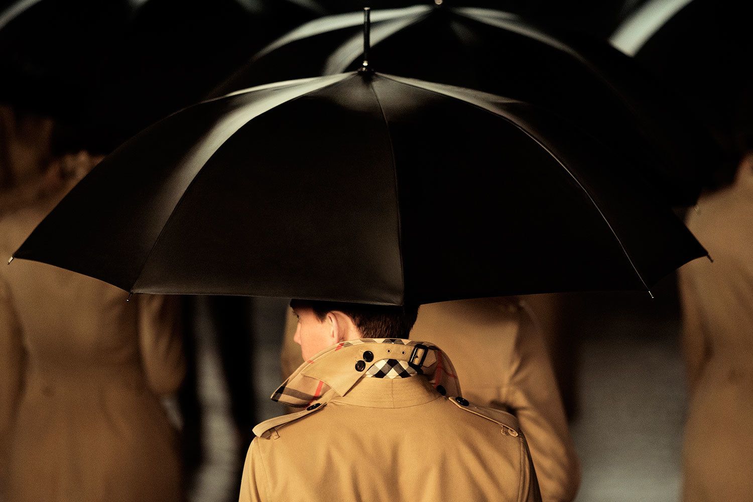 Burberry hotsell umbrella man