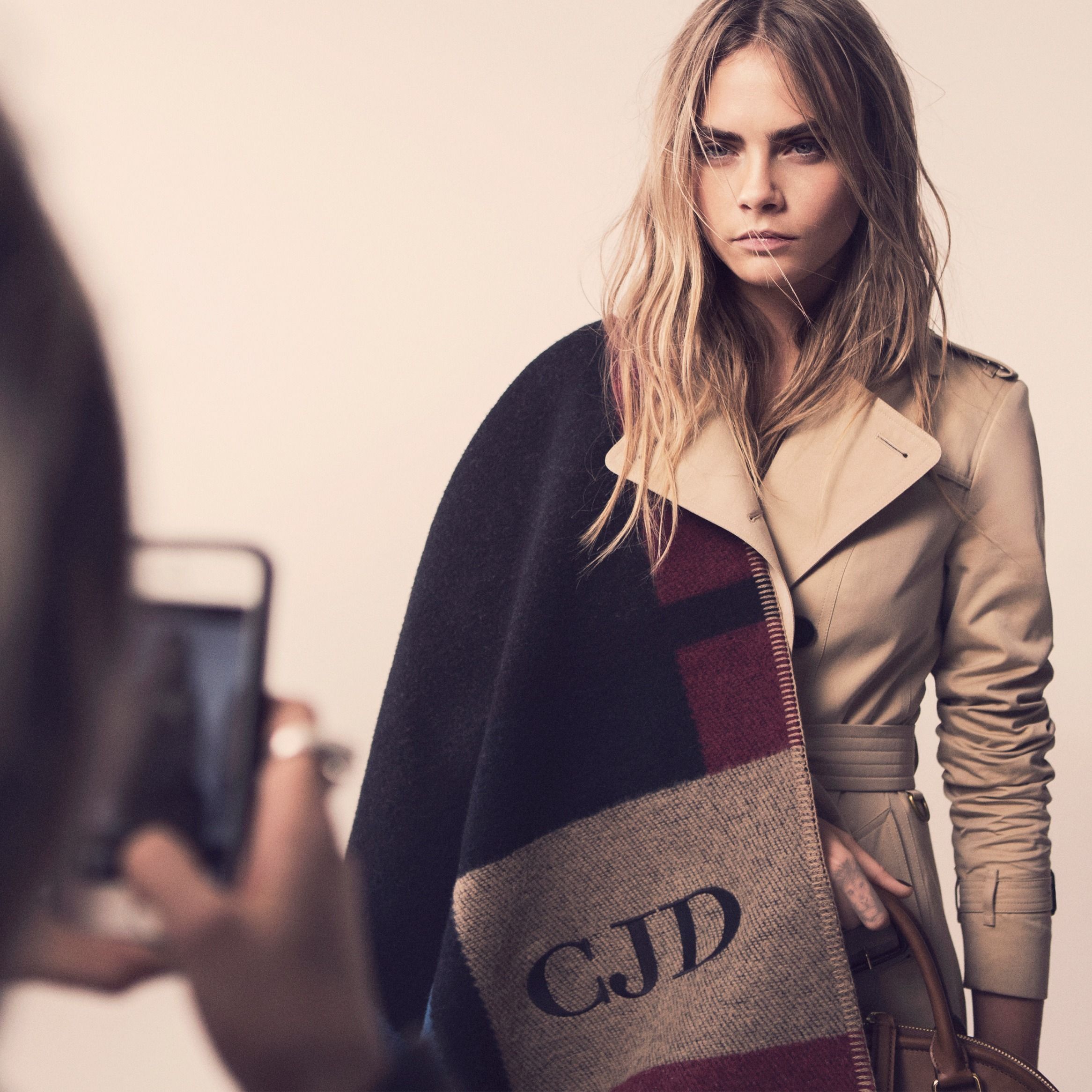 personalized burberry scarf