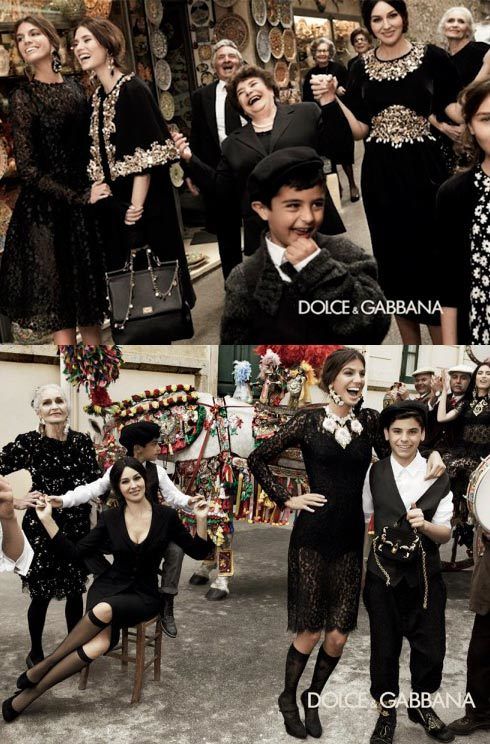 Gucci, Prada and Louis Vuitton AW 12 ads