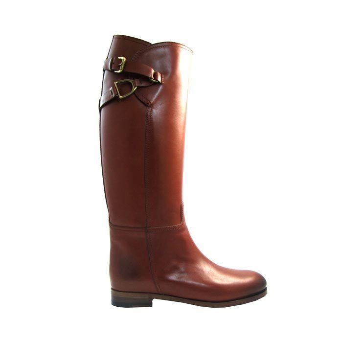 Ralph Lauren Collection Sachi Leather Boot