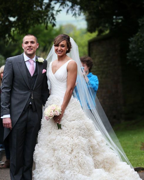 Jessica Ennis and Andy Hill