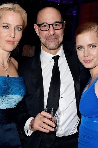 Gillian Anderson, Stanley Tucci and Amy Adams