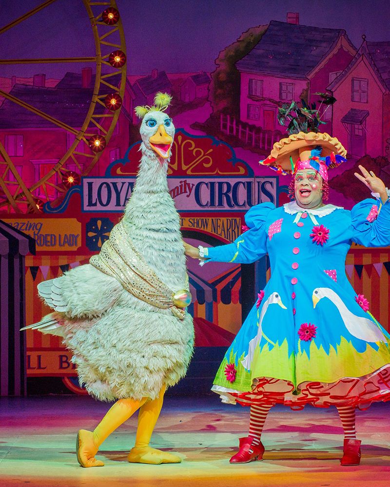 MOTHER GOOSE at the Hackney Empire