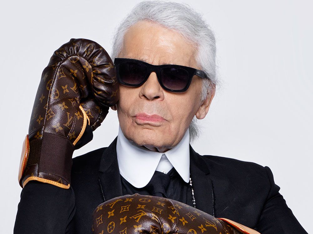 Louis Vuitton Taps Karl Lagerfeld to Reimagine its Monogram