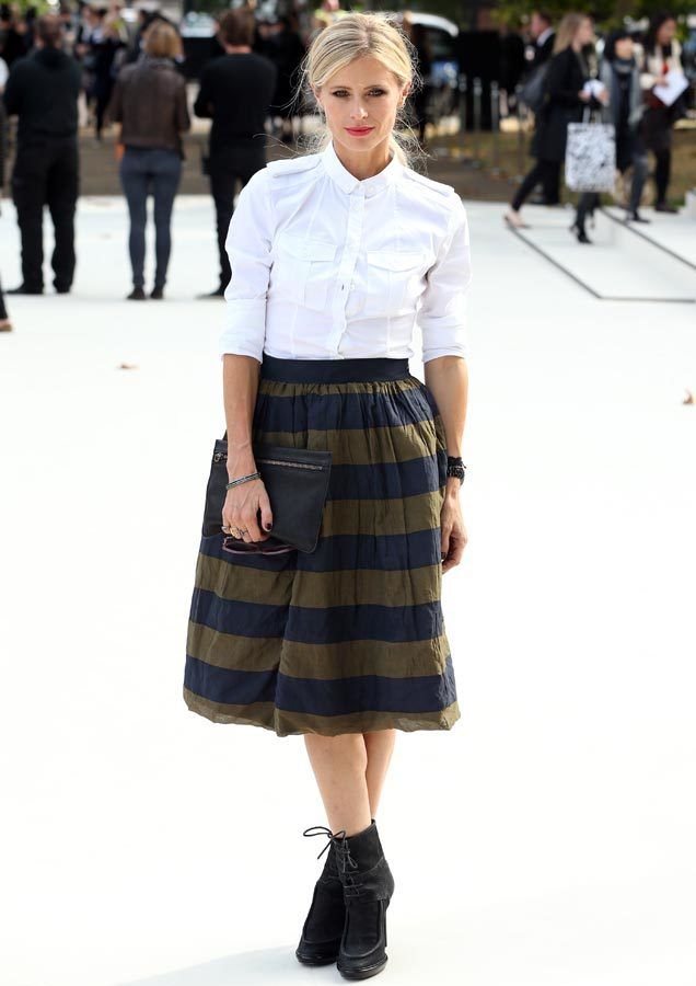 How To Wear The Midi Skirt