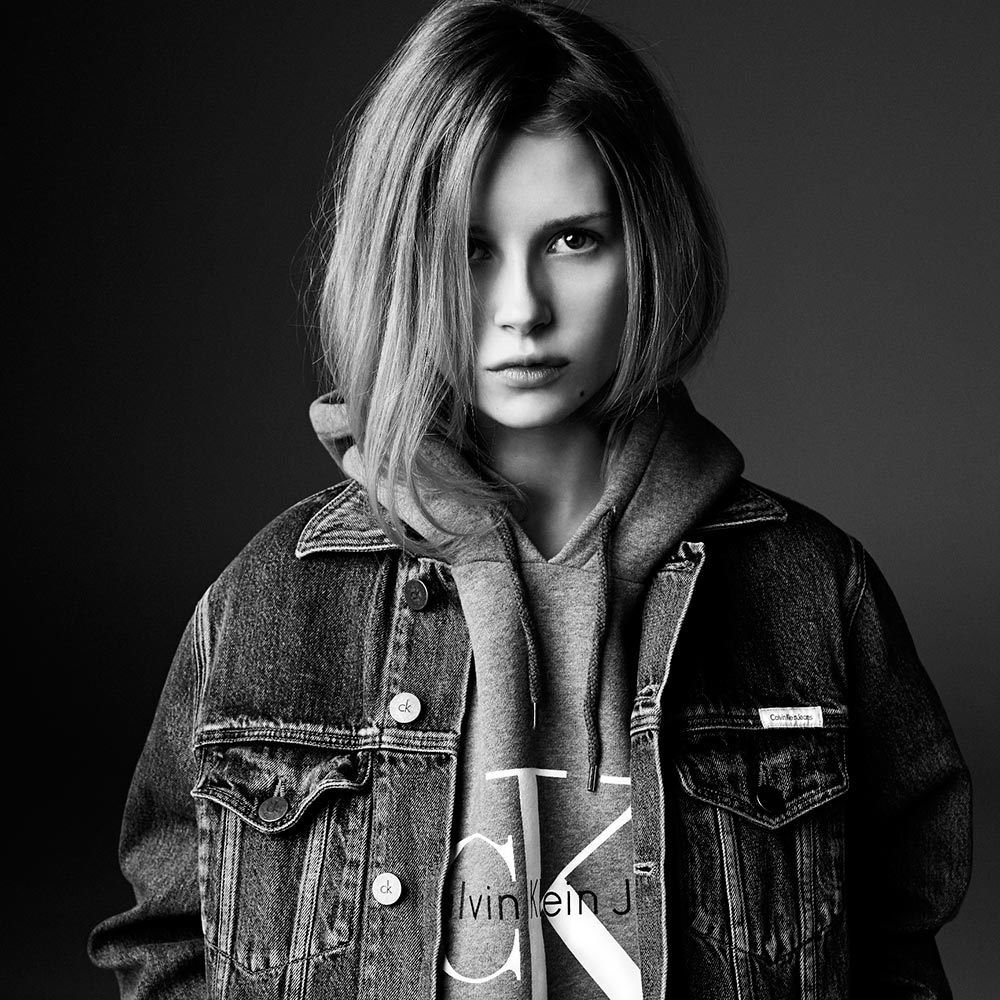 Lottie Moss for Calvin Klein and 