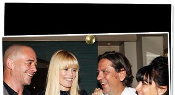 Claudia Schiffer dinner party